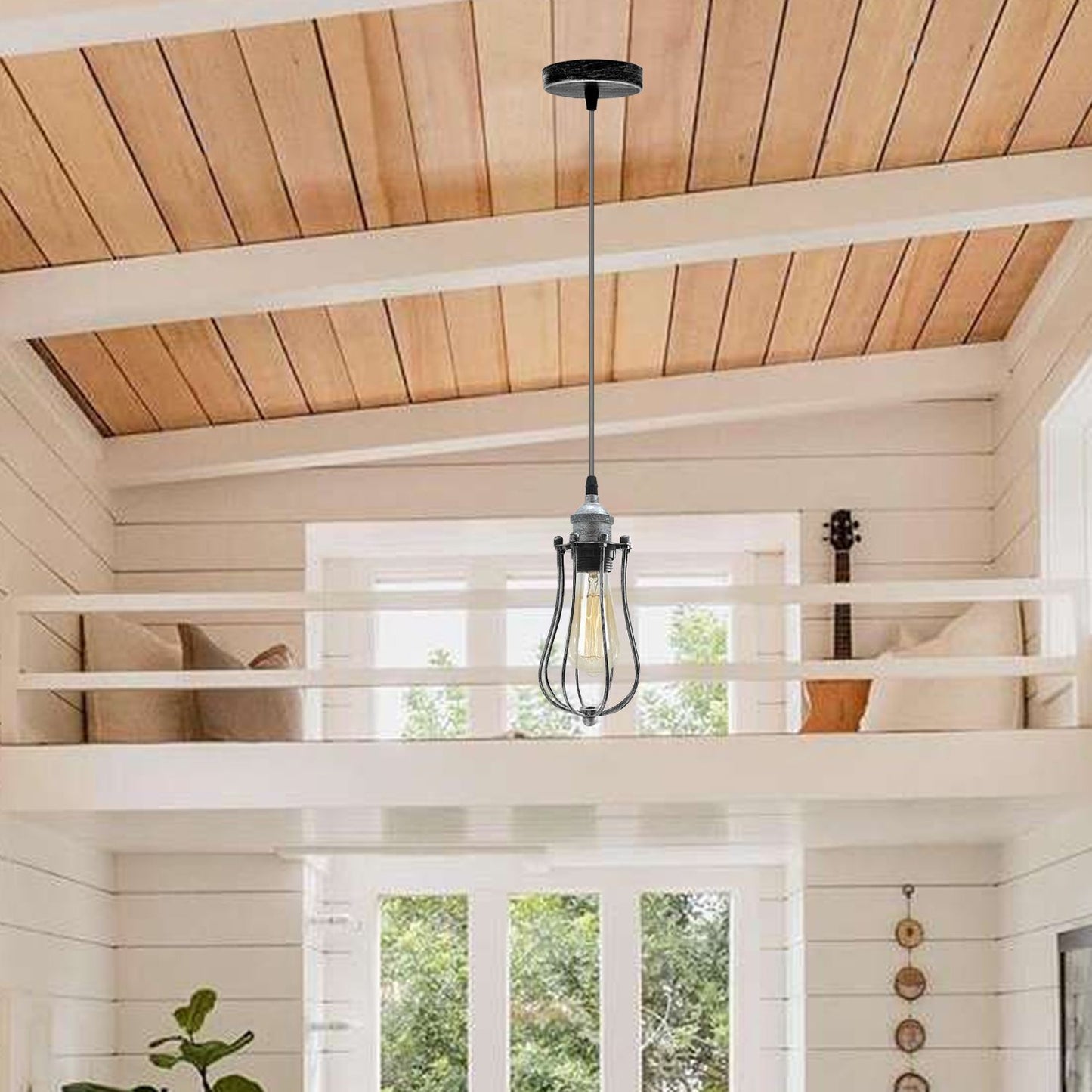 Cage Pendant Lights For Kitchen ~1193