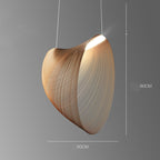 Wood Nordic Pendant Chandelier Lamp