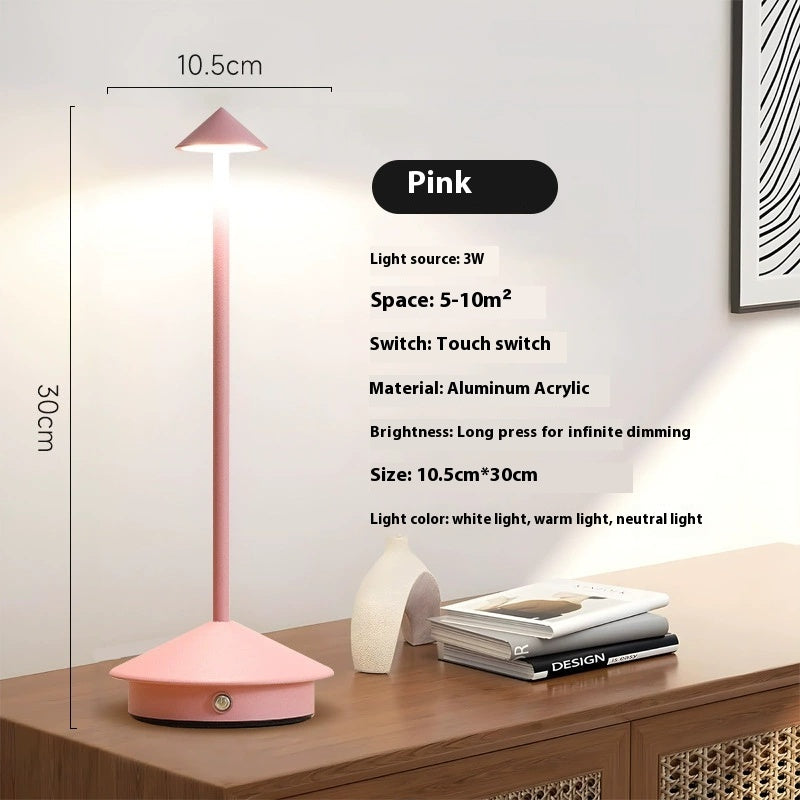 Modern Minimalist Creative Bar LED Table Lamp Small Night Lamp Bedside Lamp