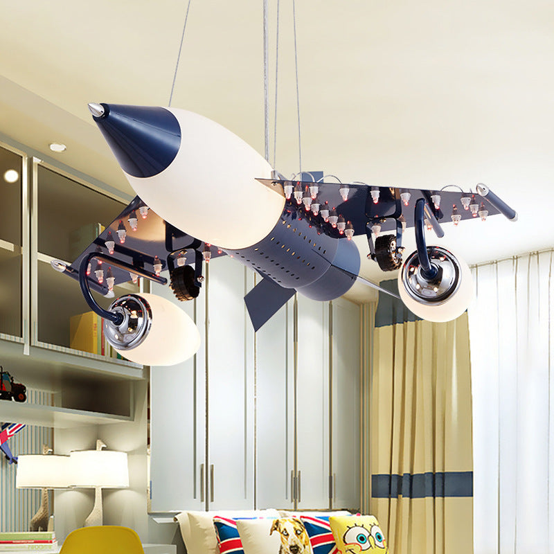 Fighter Living Room Chandelier Creative Children's Dining Room
