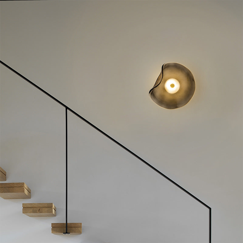 Modern Irregular Glass Wall Sconce