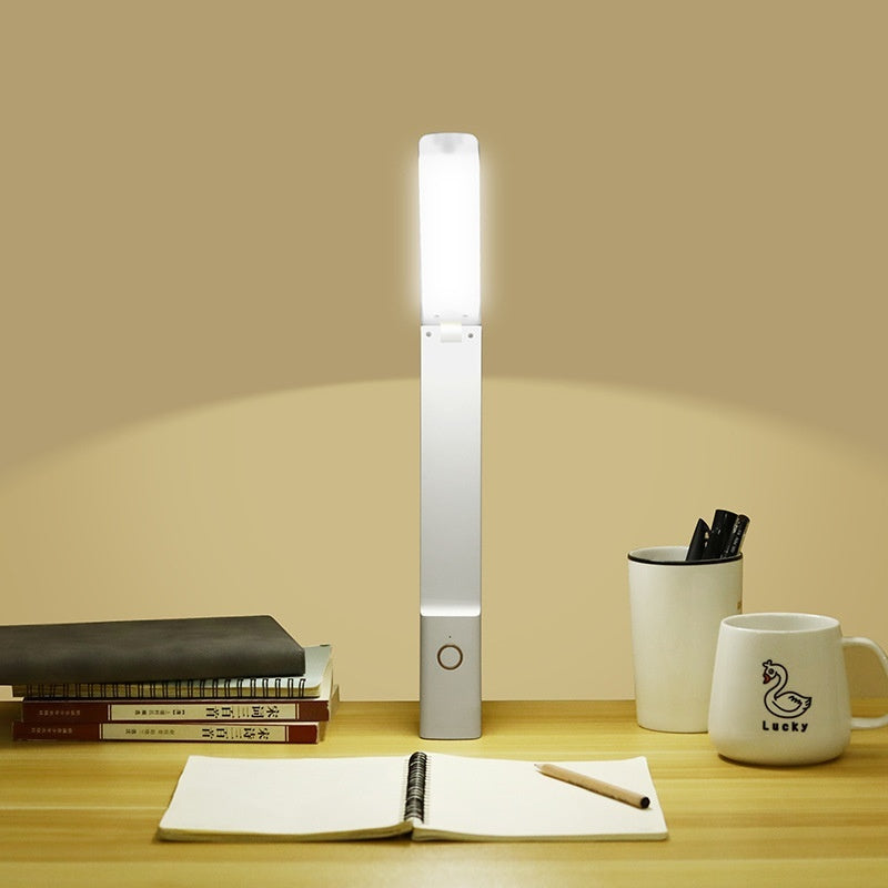 Rechargeable Folding Touch Table Lamp LED Eye Protection Learning Light