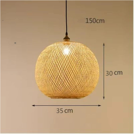 Zen Pastoral Pendant Light Minimal Tea Room