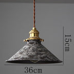 Retro Cafe Pendant Lamp Copper & Iron Design