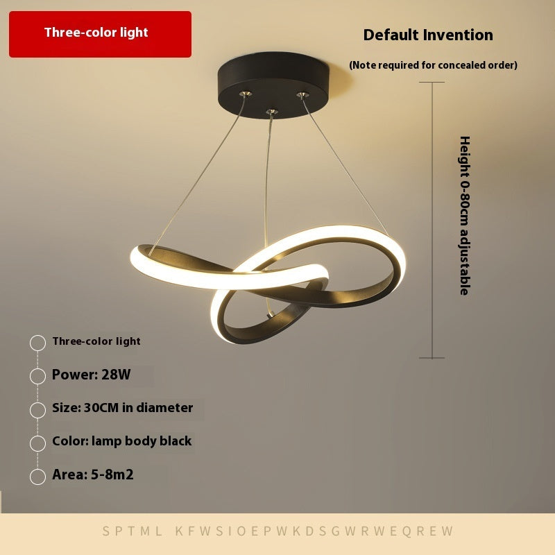 LED Loop Pendant Light Modern Minimalist
