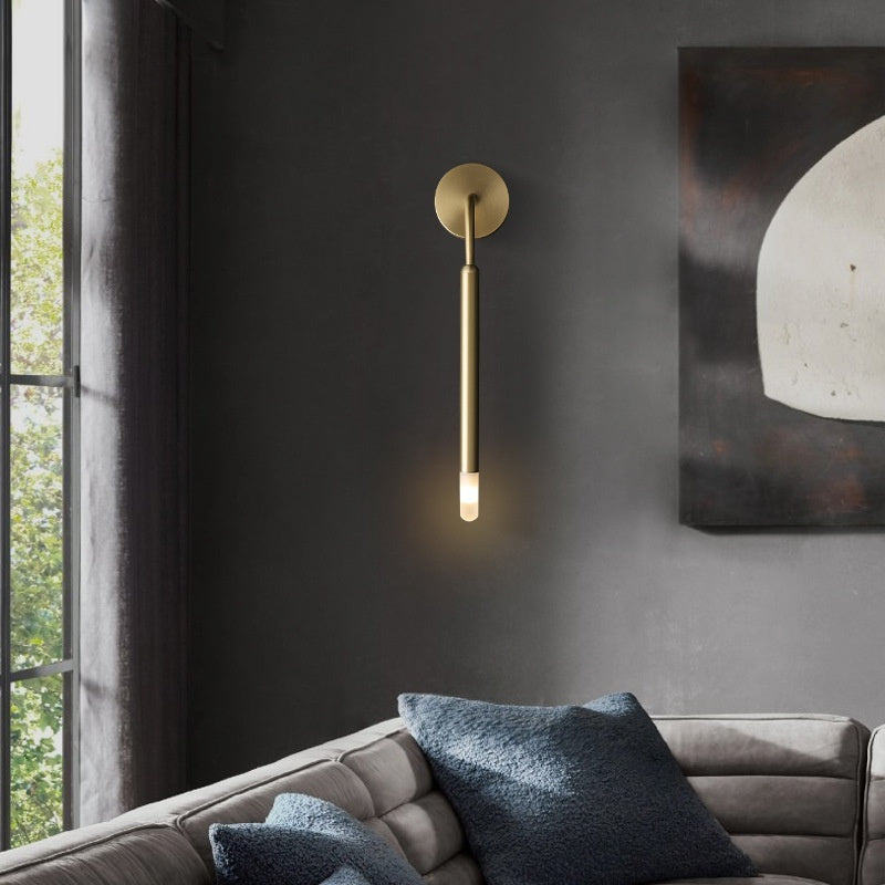 Modern Nordic Copper Wall Lamp Bedside Light