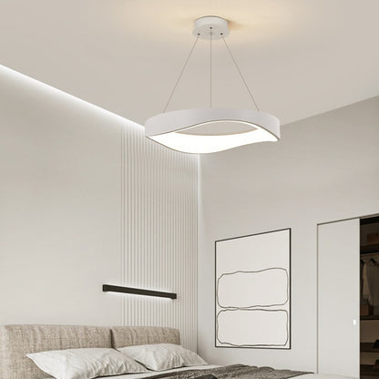 Nordic Creative Wood Grain Restaurant Bar Chandelier