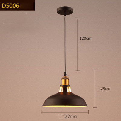 Vintage Iron Chandelier Shopping Mall Restaurant Black