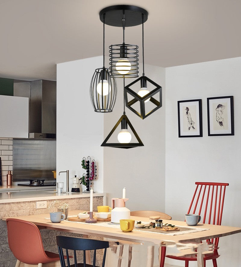Three Head Modern Simple Pendant Lamp
