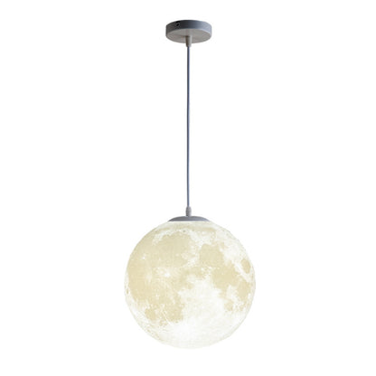 3D Printing Moon Chandelier Modern Minimalist Planet Chandelier