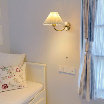 Japanese Style Minimalist Bedroom Bedside Lamp