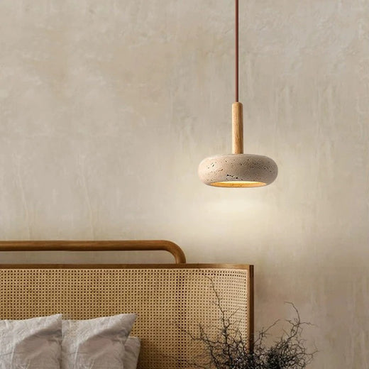 Huangdongshi Lámpara Colgante Pequeña Nórdica Retro para Bar, Comedor, Dormitorio, Lámparas de Cabecera de Tres Luces