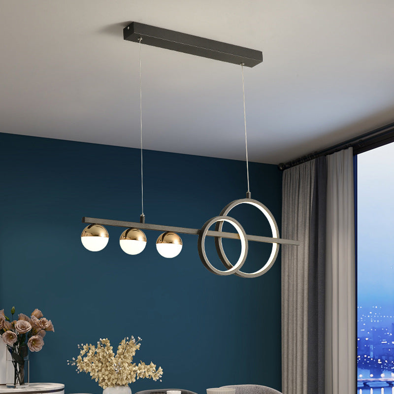 Modern Aluminum Pendant Light | Nordic Dining Design