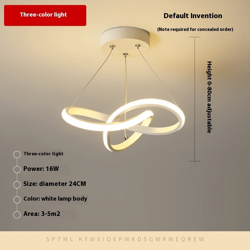 LED Loop Pendant Light Modern Minimalist