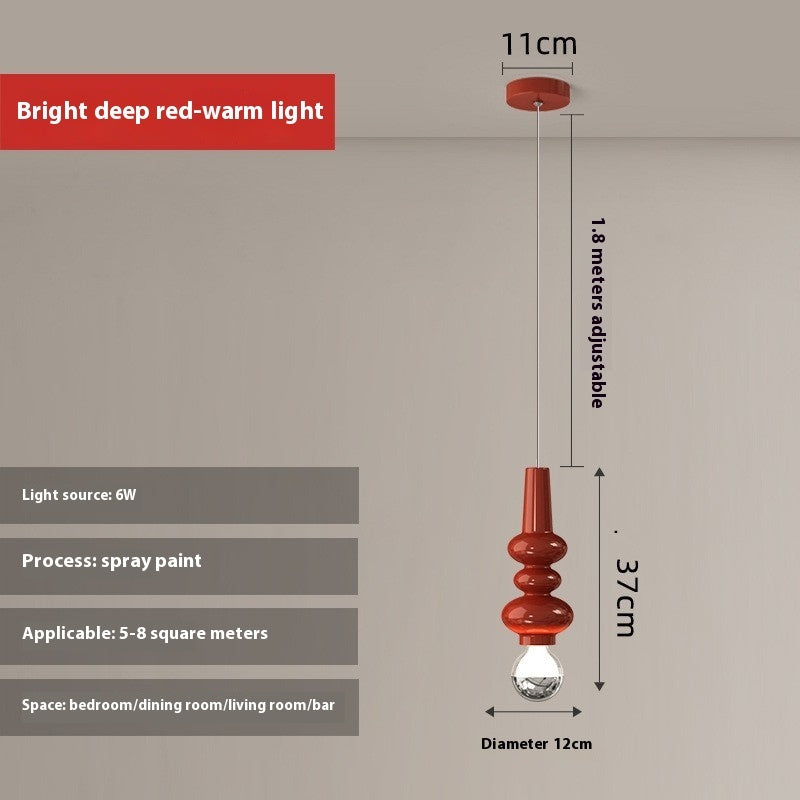 French Cream Style Bedroom Bedside Chandelier