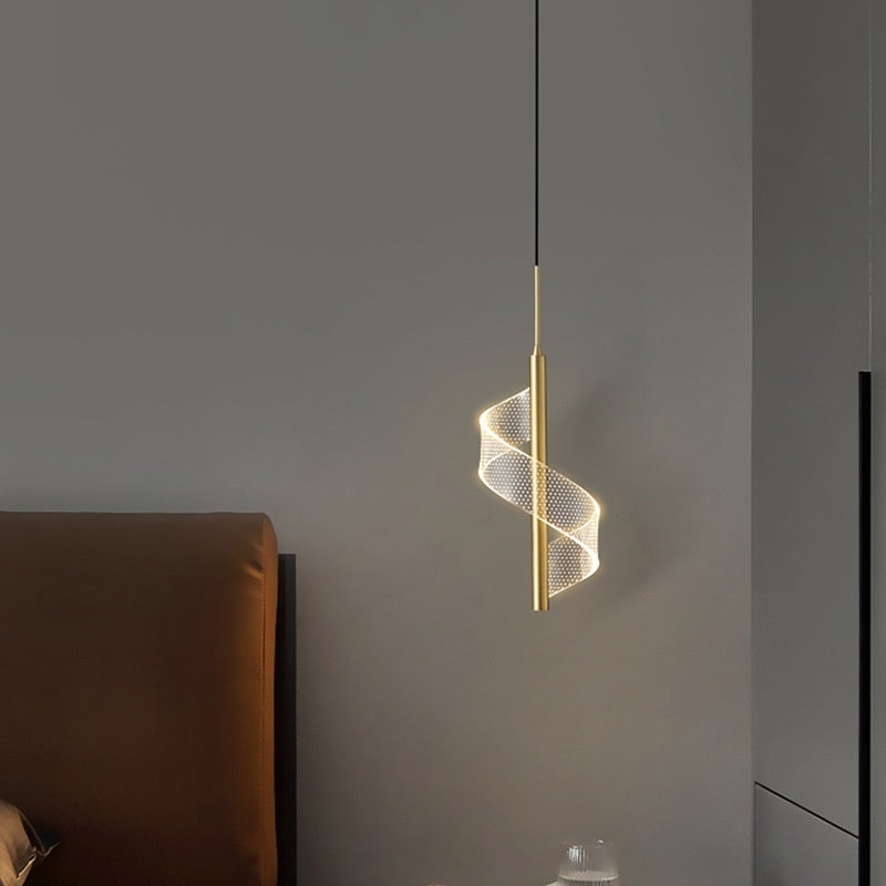 Light Luxury Copper Minimalist Pendant Light