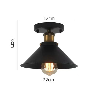 Retro Country Chandelier Iron Retro