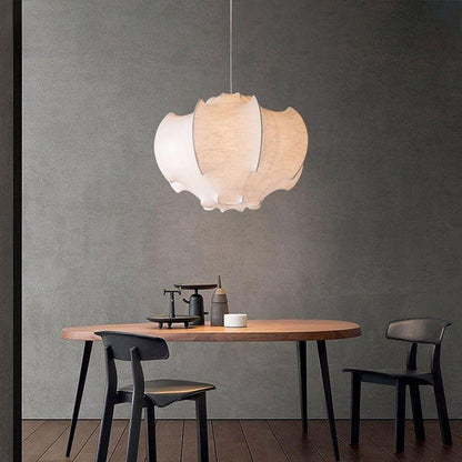 Master Bedroom Silk Chandelier French Retro Cream Style Lamps