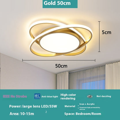 Master Bedroom Lamp New Simple Modern Atmosphere Living Room Ceiling Round Balcony