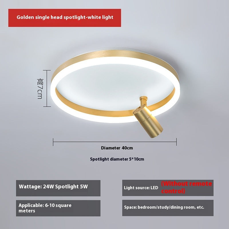 Bedroom Light Simple Modern Household Round Ceiling Lamp