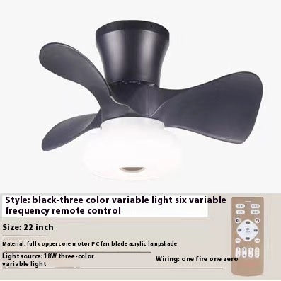 Bedroom Mini Ultra-thin Ceiling Full Spectrum Xiaoai Smart Ceiling Fan Lights