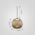 Nordic Glass Pendant Chandelier Single Head