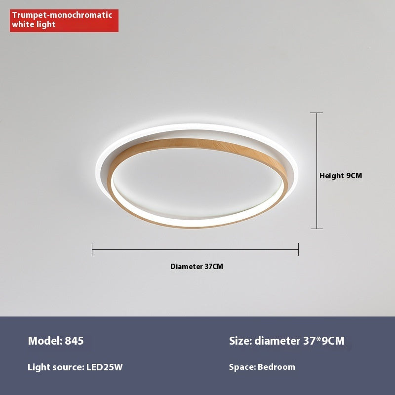 Bedroom Light Creative Japanese Log Room