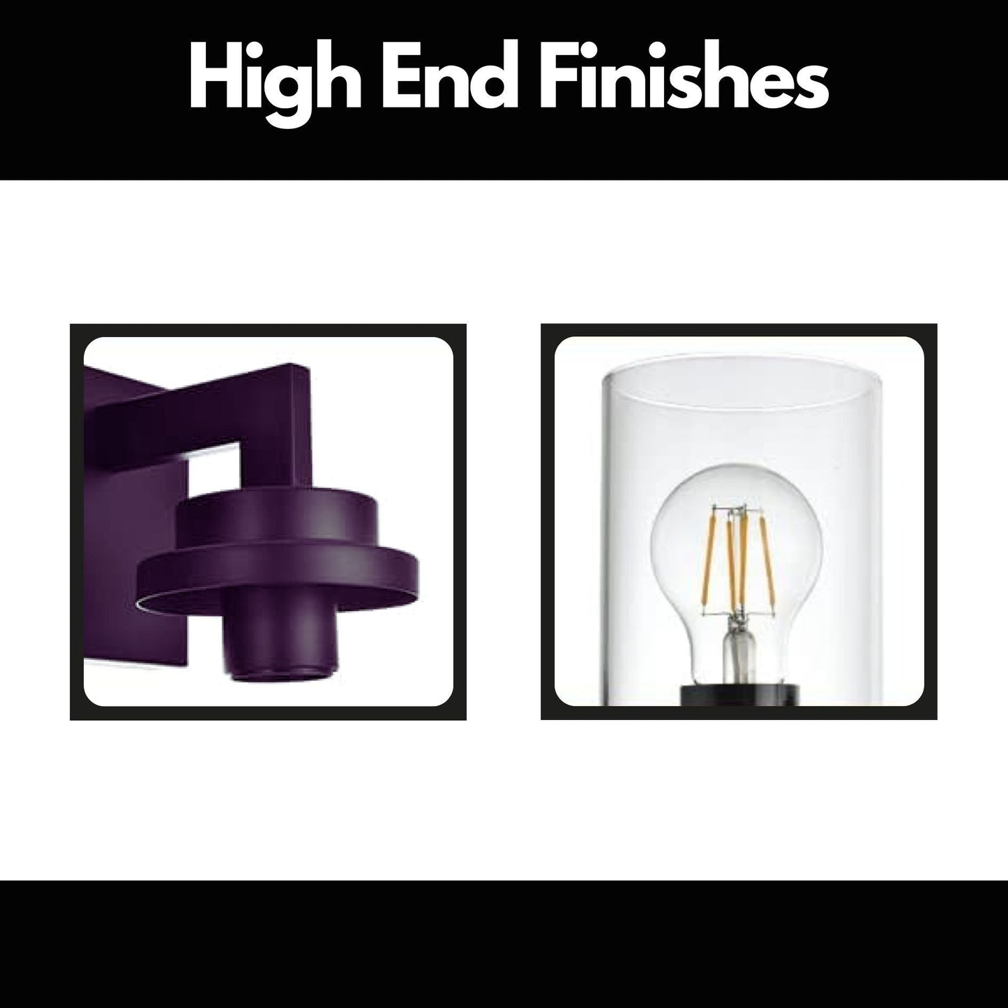 Modern Wall Bathroom Vanity Light Fixture 4 Light Oil Rubbed Bronze