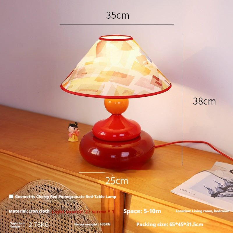 Nordic Retro Design Bedroom Bedside Lamp