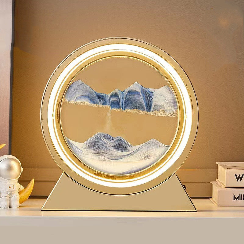 Creative Quicksand Painting Hourglass Ornament