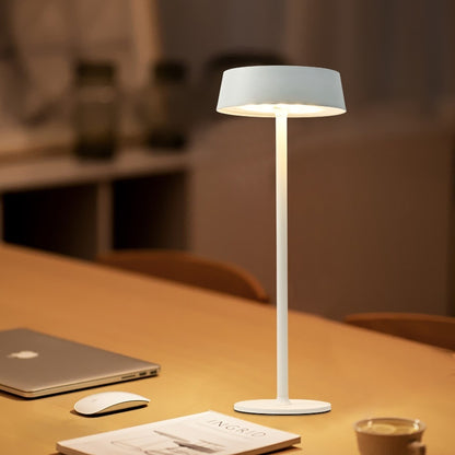 High Foot Metal Mushroom Lamp Cafe Atmosphere USB Charging Touch Lamp