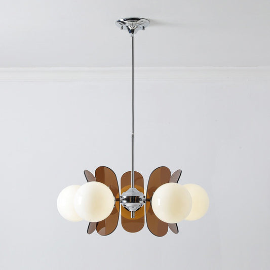 Retro Dining Room Chandelier Living Room Bedroom Eye Protection Chandelier