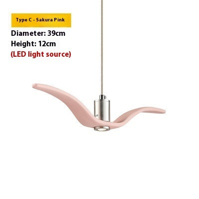 Nordic Personalized LED Chandelier Post-modern Simple Macaron