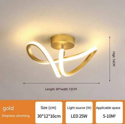 LED New Aisle Corridor Light Nordic Entrance Foyer Hallway Modern Minimalist Cloakroom Balcony Ceiling