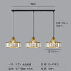 Crystal Sun Modern Pendant Light