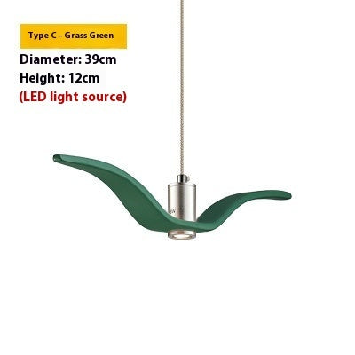 Nordic Personalized LED Chandelier Post-modern Simple Macaron