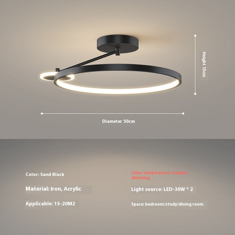 Minimalist Round Ceiling Lamp Bedroom Lamp In The Living Room