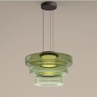 Living Room Dining Room High-grade Glass Chandelier Simple Design Creative