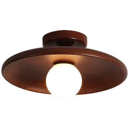 Aisle Ceiling Lamp Solid Wood Modern Minimalist Lamps