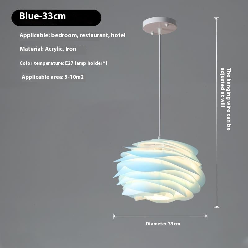 Chinese Rose Flower Bedroom Chandelier Romantic And Cozy