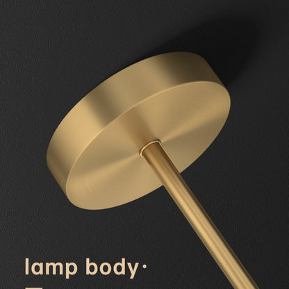 Brass Modern Lamp Luxury Simplicity With Added Rocker Arm Table Lamp