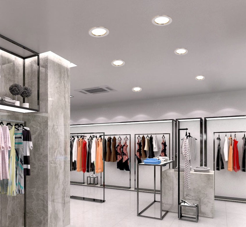 Perforated Embedded Living Room Ceiling Household Spotlight