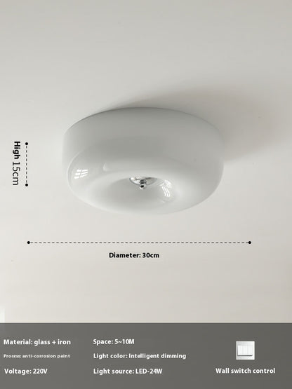 Cream Style Bedroom Ceiling Lamp Middle Ancient