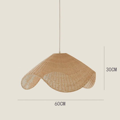 Tea Room Pastoral Handmade Bamboo Lamp