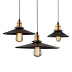 Vintage Iron Art Pendant Chandelier