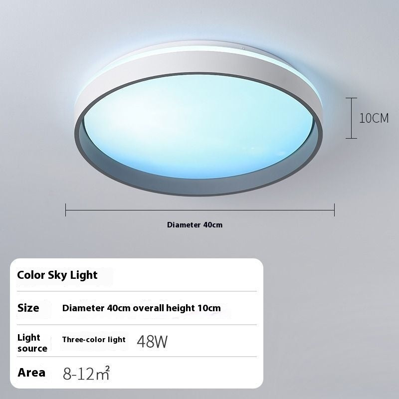 Blue Sky Clear Round Light