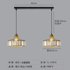 Crystal Sun Modern Pendant Light