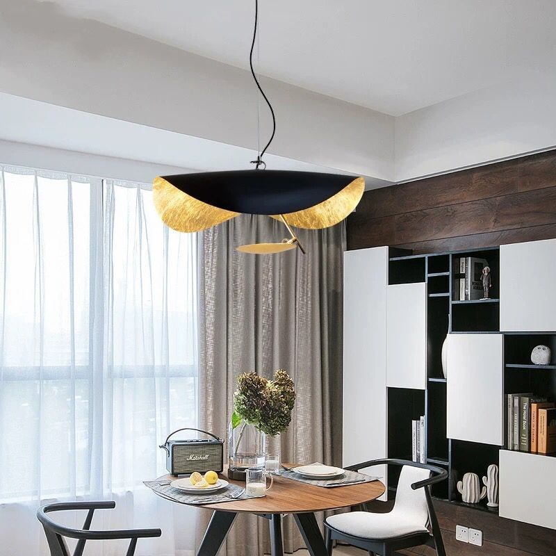 Lámpara colgante de cristal nórdico, candelabro LED