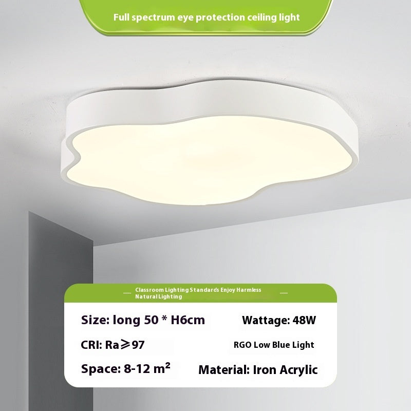 Cloud Ceiling Lamp Cream Wind Non-strobe High Display Room Lamp
