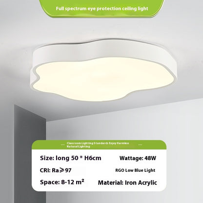Cloud Ceiling Lamp Cream Wind Non-strobe High Display Room Lamp